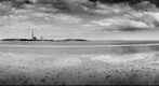 Poolbeg Chimneys and Sandymount Beach - Modified