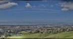 San Francisco Bay from the East Bay hills. Looking west.