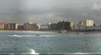 Playa de Orzán y Riazor en A Coruña