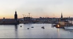 Stockholm Valborg  Fire at Riddarholmen