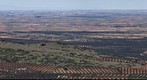 Llanura manchega vista desde los Montes de Toledo