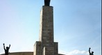 Statue on citadela, Budapest