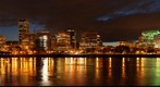 Portland Night Skyline 1
