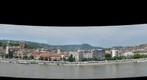 Budai panorámakép a Parlament erkélyéről