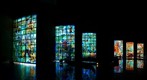 Brasilia Caixa Economica Atrio Vitrais