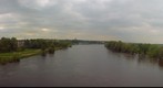 Bronnitsy view from the bridge.  Russia