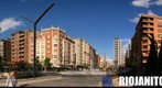 intersección calles gran via - vara de rey - jorge vigon en Logroño