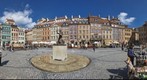 Poland - Warsaw- Old Town -Old town square - rynek starego miasta