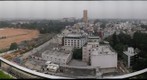 Bangalore, ESE view from M.G. and (roughly) Rest House Crescent roads