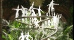 Skating Glass Clowns