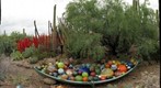 Phoenix, AZ - Desert Botanical Garden Chihuly Exhibit: 'Float Boat'