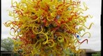 Phoenix, AZ - Desert Botanical Garden Chihuly Exhibit: 'The Sun' 