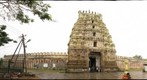 Gopuram and wall, Ranganatha Swamy Temple, Srirangapatna, Karnataka, India