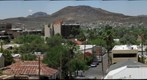 From the parking garage at the YMCA