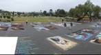 090528 Santa Barbara I Madonnari Festival street chalk painting results
