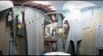 Carabiners climbing gym