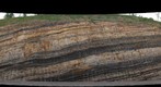 Folds in US-22 Roadcut, near Lewistown, PA