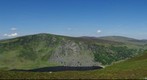 View from Lough Tay ( Guiness lake ) over Co. Wicklow, Ireland