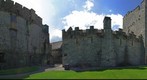 Inside of Caher Castle, Ireland