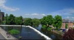View from Caher Castle, Ireland