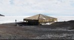 The Meeting at Discovery Hut, Ross Island Antarctica