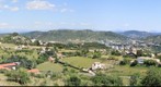 Vue de Privas - Ardèche- depuis les champs de la Barèze (Veyras)