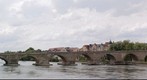 Regensburg - ancient stone bridge called "Steinerne Brücke"