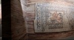 Museo de Merida.Mosaico y cabeza de Toro