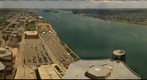 Detroits River front North view