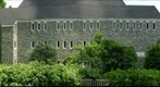 Swarthmore Library from Rose Garden