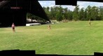 Houston, Texas: Miller Outdoor Theater - Andrea, A Houston School Teacher, Exercising