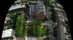 Brown University, Providence, RI, View looking south  from top of Science Library