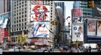 New York City, Times Square, 46th street looking north to South East