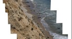 090616 Gaviota "seagull" California State Park view from cliff to beach