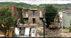 Demolition of Building in 100 Block as seen from Moose Building, Homestead, PA 6-22-09