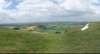 Westbury white horse and cement works