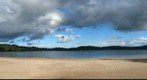 Beach of Lake Bostal, Saarland, Germany