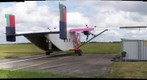 Pink Skyvan Sprungplatz Gransee, Germany