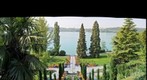 Italienische Blumen-Wassertreppe Mainau Bodensee von oben