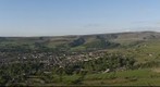 View of Glossop from the top of the Nab