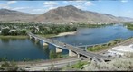 Above the Overlander Bridge