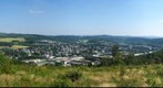 View from Lindenberg in Siegen, North Rhine-Westphalia, Germany