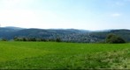 View from Lindenberg in Siegen, North Rhine-Westphalia, Germany