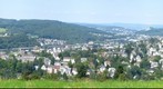 View from Lindenberg in Siegen, North Rhine-Westphalia, Germany