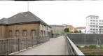 Fussgaengerbruecke Dresselsteg, S-Bhf Messe Nord, Berlin, Deutschland (360 Grad)