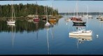 CENTER HARBOR MAINE FROM THE BROOKLIN BOAT YARD