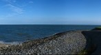 Sea and harbour view near Oudeschild, Texel, Holland, Netherlands