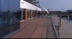 Puerto junto al restaurante