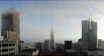 San Francisco in a foggy summer morning