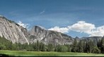 Half Dome as seen over Ahwahnee Meadow, Yosemite Valley
